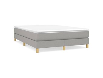vidaXL Bedframe Lichtgrijs 140x190 cm - Nu met 35% Korting!