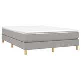 vidaXL Bedframe Lichtgrijs 140x190 cm - Nu met 35% Korting!
