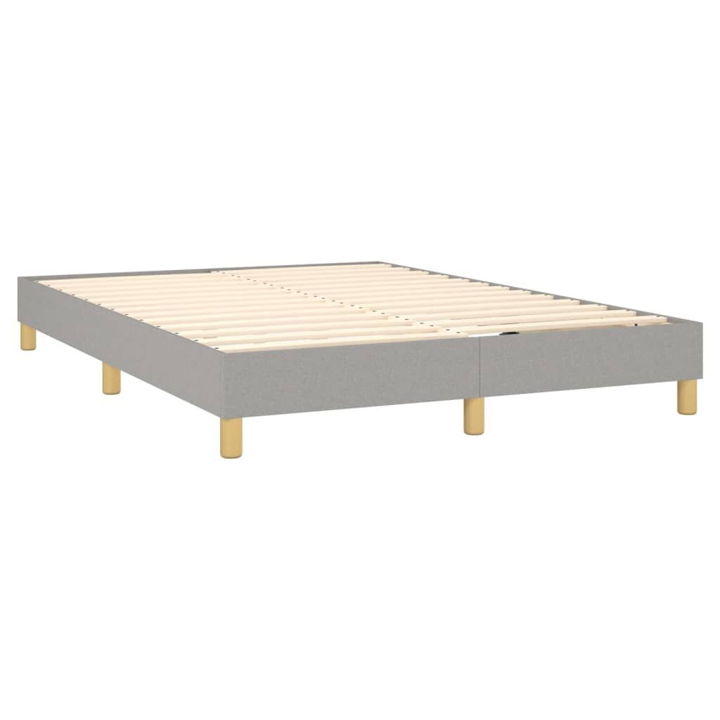 vidaXL Bedframe Lichtgrijs 140x190 cm - Nu met 35% Korting!