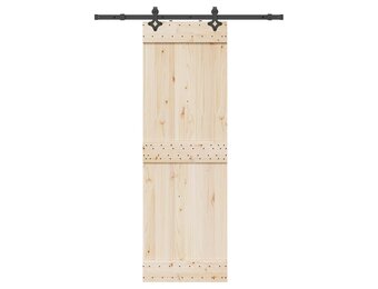 vidaXL Schuifdeurbeslag - 152,5 cm Staal Zwart - 35% Korting