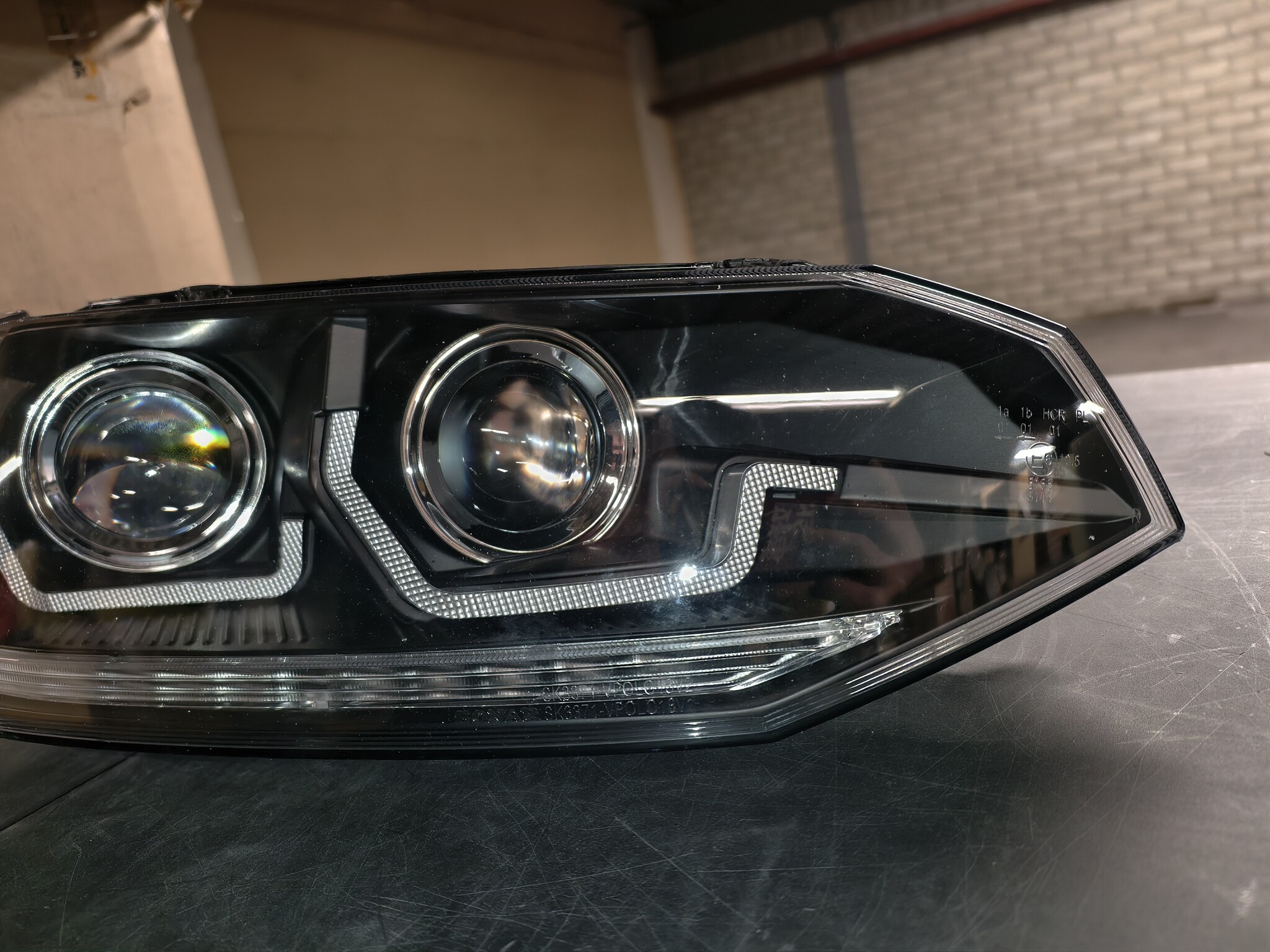 Koplampen VW POLO VI 2G (2017-) LED Zwart - 70% Korting
