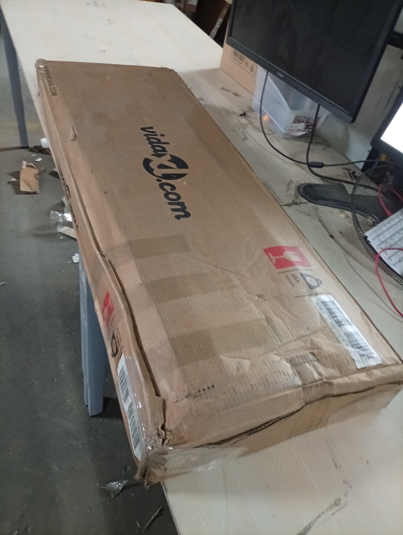 vidaXL TV-meubel gerookt eiken - 60% Korting!