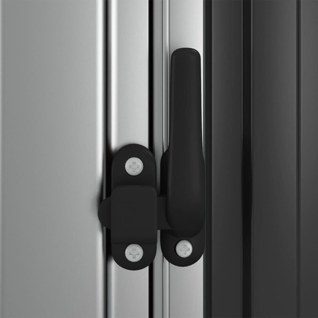 vidaXL Tuinschuur Antraciet - 60% Korting!