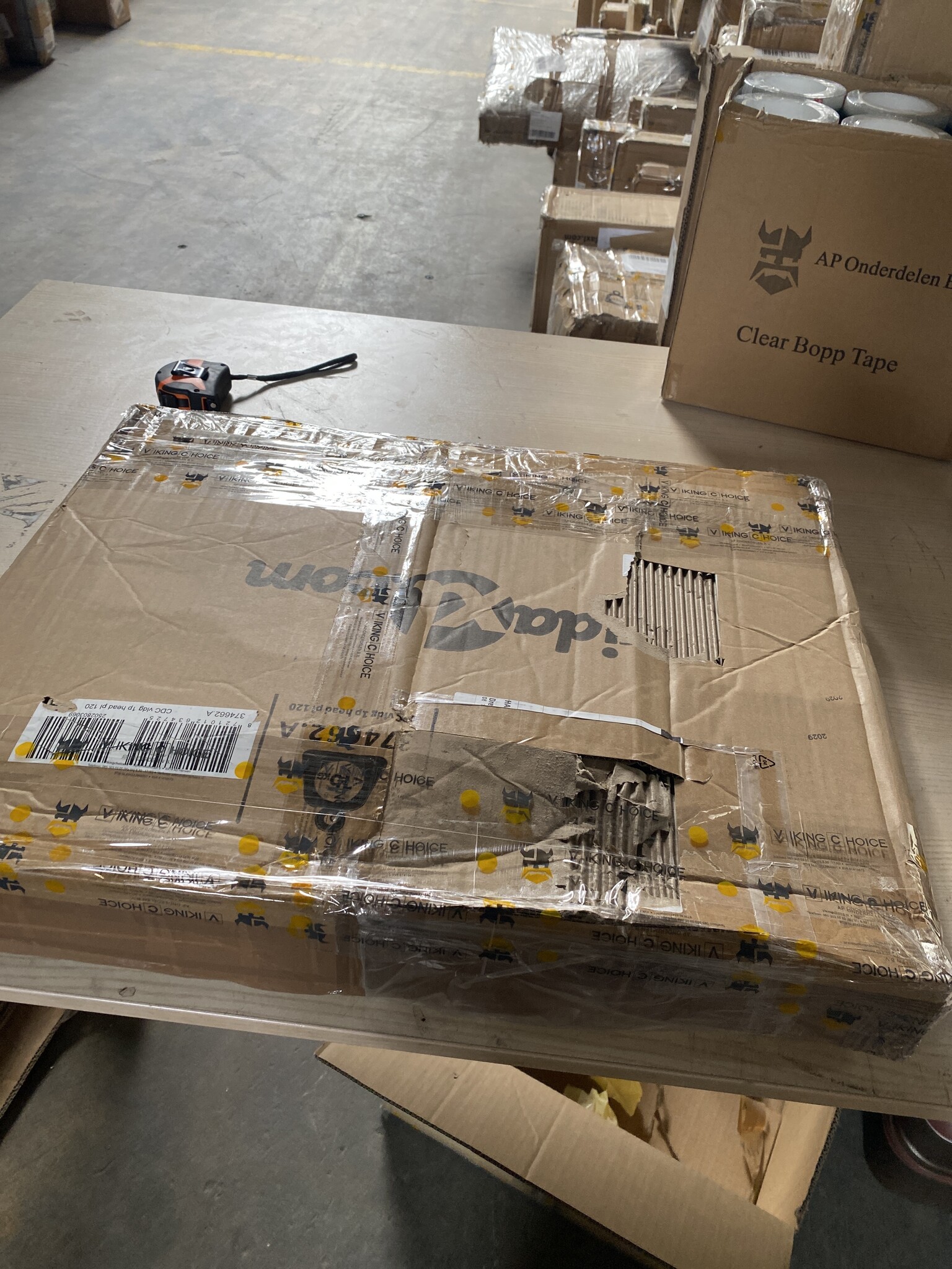 vidaXL Bedframe Grijs Fluweel 120x200 cm - 55% Korting