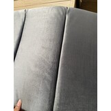 vidaXL Bedframe Grijs Fluweel 120x200 cm - 55% Korting