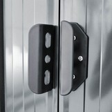 vidaXL Tuinschuur Metaal Grijs - 55% Korting