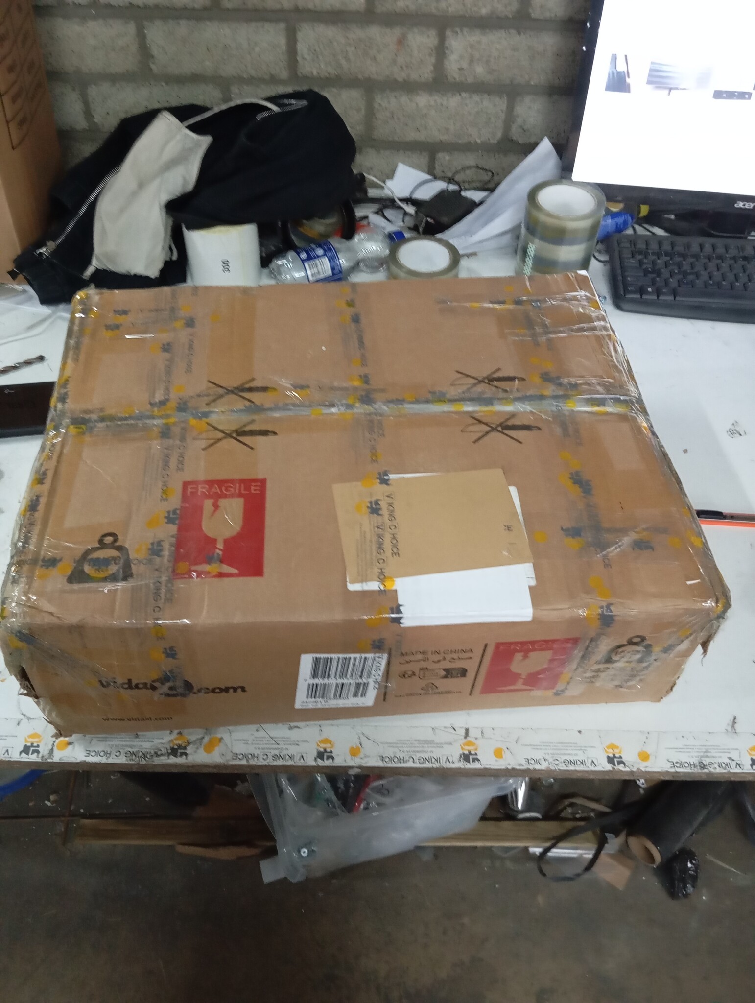 vidaXL 7-delige Badkamermeubelset: Bewerkte Hout Zwart | 55% Korting