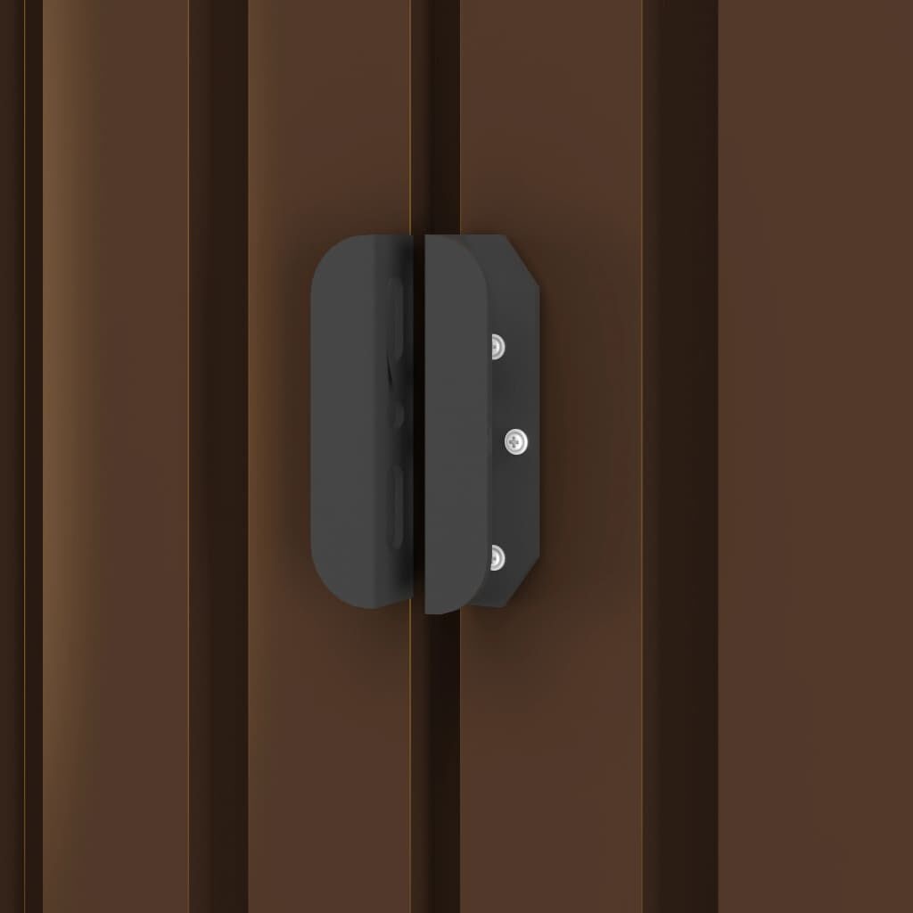 vidaXL Tuinberging 194x121x181 cm Staal Bruin - 55% Korting!