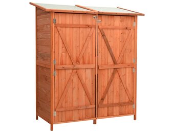 vidaXL Tuinschuur - Vurenhout - 136x75x160 cm - 35% Korting!