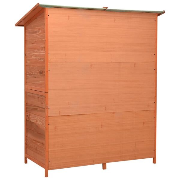 vidaXL Tuinschuur - Vurenhout - 136x75x160 cm - 35% Korting!