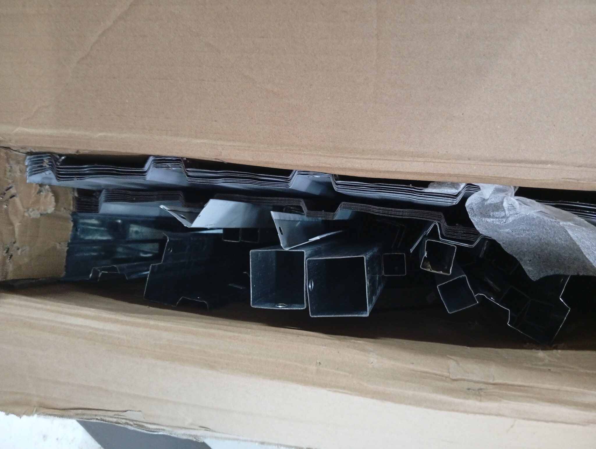 vidaXL Tuinschuur Staal Bruin - 60% Korting - Ruime Opslag