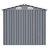 vidaXL Tuinschuur 205x129x183 cm Grijs - 35% Korting!
