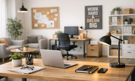 Kantoor inrichten als starter: professioneel ogen zonder grote investering
