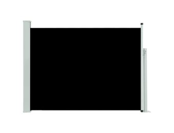 vidaXL Uittrekbaar Tuinscherm 120x500cm Zwart - 62% Korting!