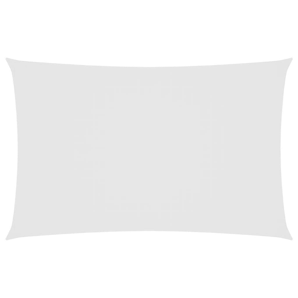 vidaXL Zonnescherm Rechthoekig 6x8m Wit - Nu 65% Korting!