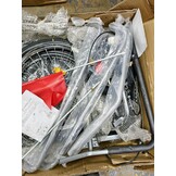 Blauwe Fietskar Kinderen met Schokbreker | 35% Korting