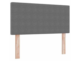 vidaXL Hoofdbord Ribstof Lichtgrijs 90cm - 63% Korting!