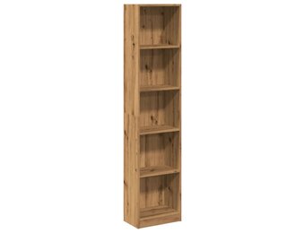 VidaXL Boekenkast 40x24x176 cm - 55% Korting | Bewerkt Hout