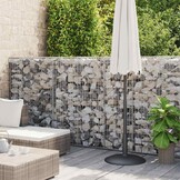 vidaXL Gabion mand 300x30x100 cm Gegalvaniseerd Staal - Nu 55% Korting!