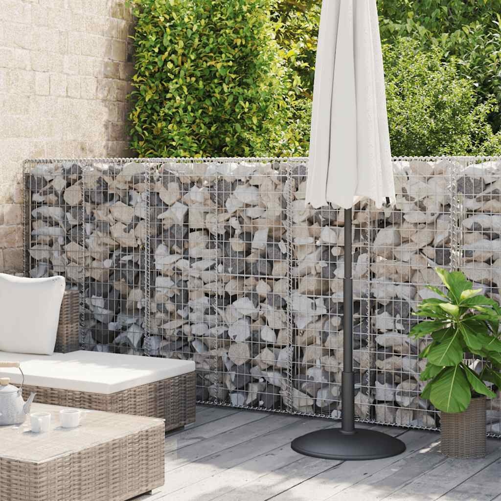 vidaXL Gabion mand 300x30x100 cm Gegalvaniseerd Staal - Nu 55% Korting!