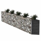 vidaXL Gabion mand 300x30x100 cm Gegalvaniseerd Staal - Nu 55% Korting!
