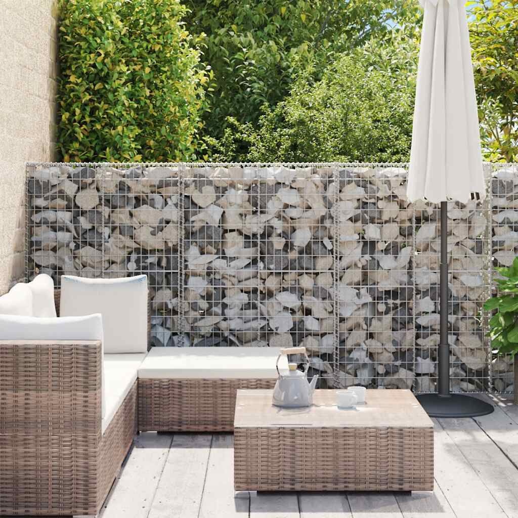 vidaXL Gabion mand 300x30x100 cm Gegalvaniseerd Staal - Nu 55% Korting!