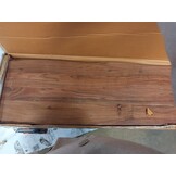 vidaXL Acaciahout Tafelblad (120x40x2.5cm) - Natuurlijke Rand - 55% Korting!