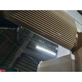 vidaXL Salontafel met Infinity LED 70x50x50 cm wit - 55% Korting!