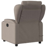 vidaXL Massagestoel Taupe - 30% Korting