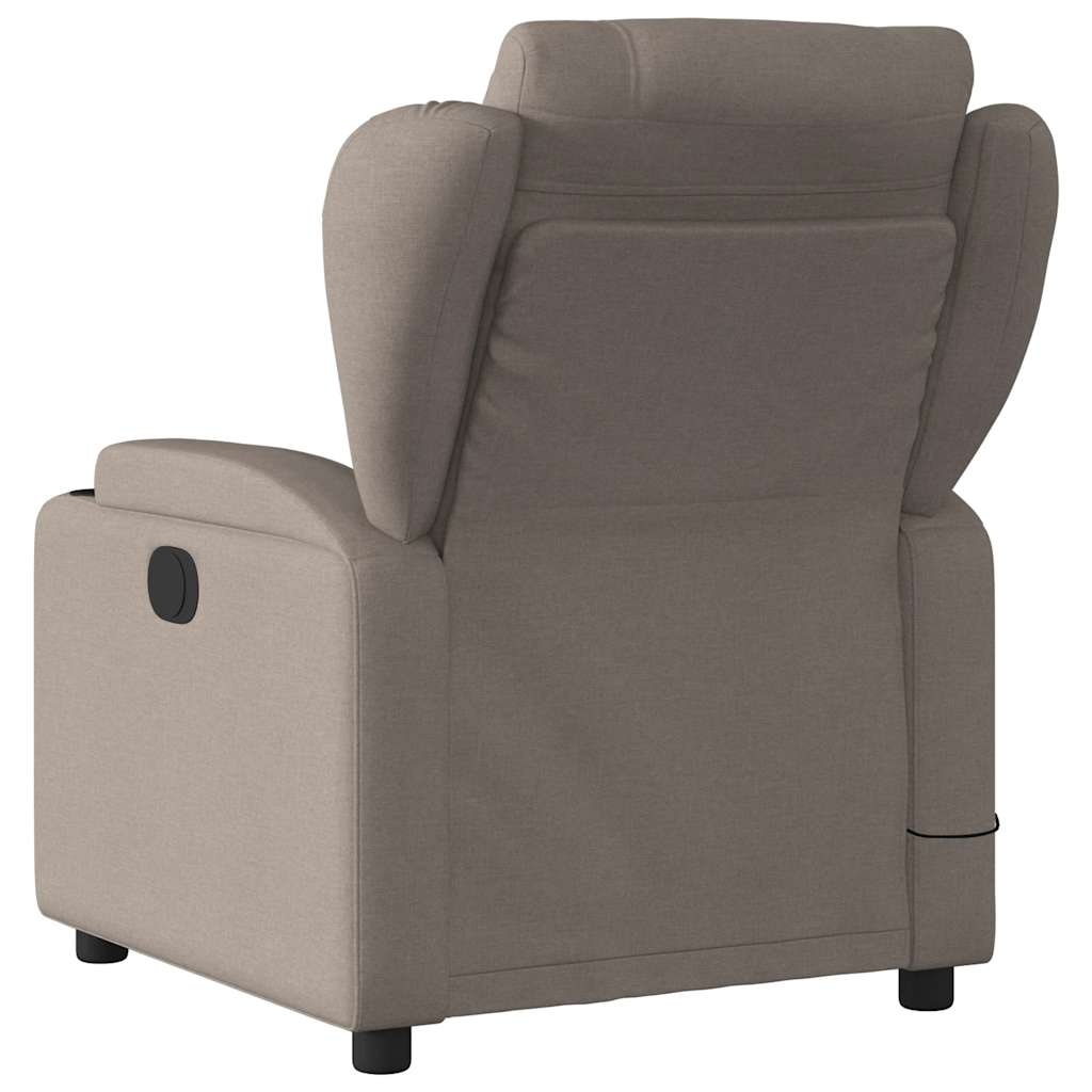 vidaXL Massagestoel Taupe - 30% Korting