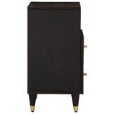 vidaXL Nachtkastje Massief Mangohout - 55% Korting!