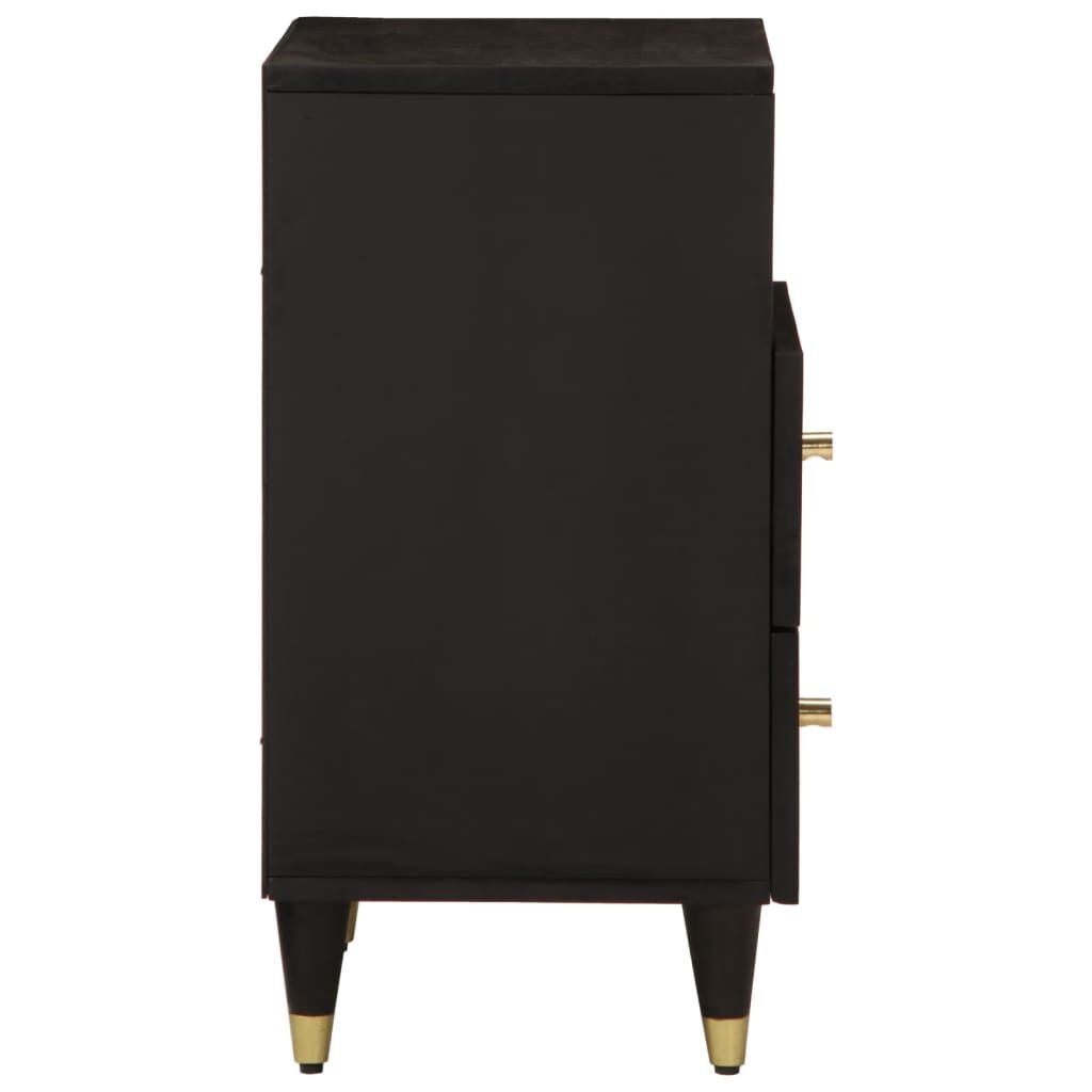 vidaXL Nachtkastje Massief Mangohout - 55% Korting!