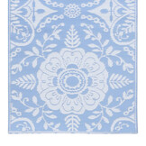 vidaXL Buitenkleed ARAKIL 80x150 cm Babyblauw | 37% Korting