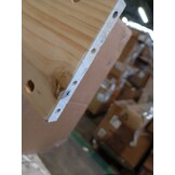 vidaXL Bedframe Hout Wit met LED - 68% Korting - 140x190 cm