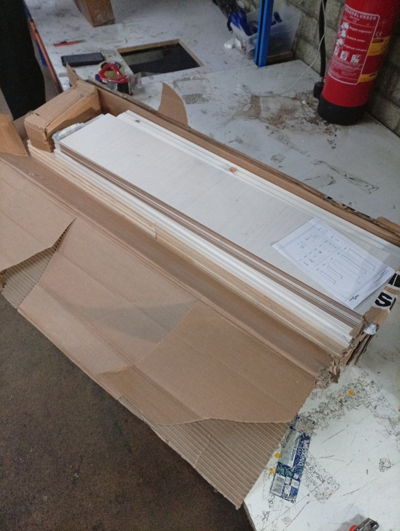 vidaXL Bedlades (4 st) massief grenenhout - Wit | 64% Korting!