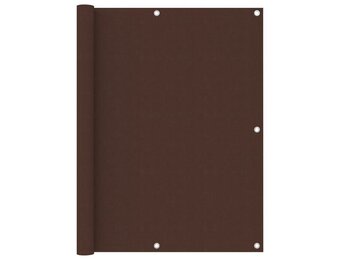 vidaXL Balkonscherm Bruin 120x300 cm - 65% Korting!