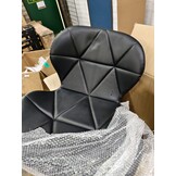 Bureaustoel AVOLA Zwart - Ergonomisch ECO-leer - 55% Korting