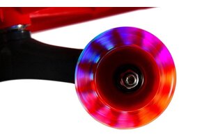 Rode Wiebelauto - Korting 35% - LED Wielen!