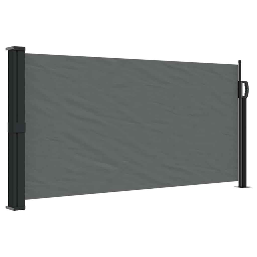 VidaXL Uittrekbaar Windscherm 100x500 cm Antraciet - 55% Korting!