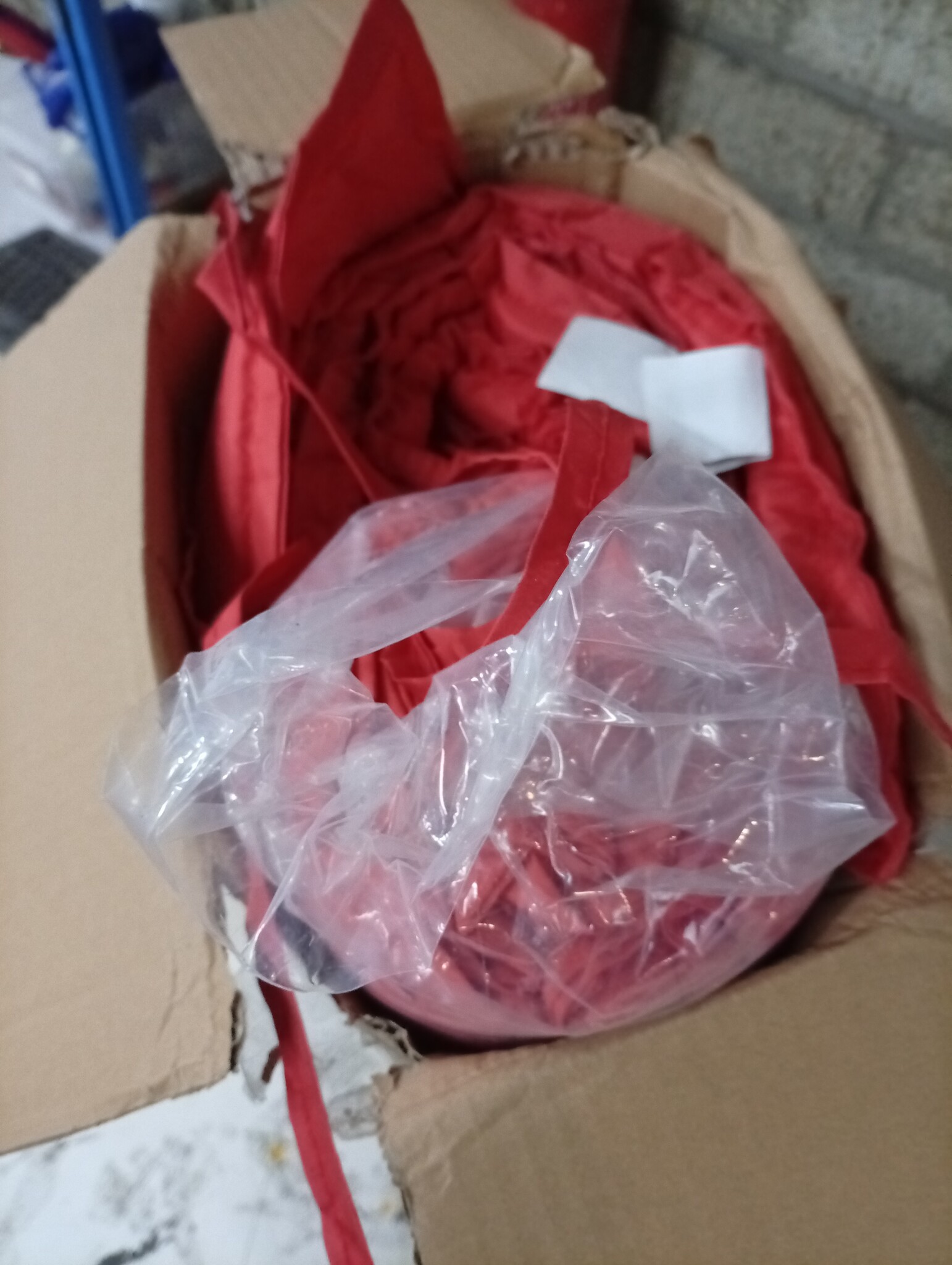 vidaXL Stoelkussens Hoge Rug Oxford Rood - 4 stuks - 55% Korting