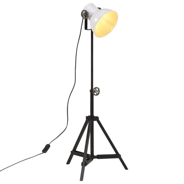 vidaXL Vloerlamp Wit 25W E27 - 55% Korting