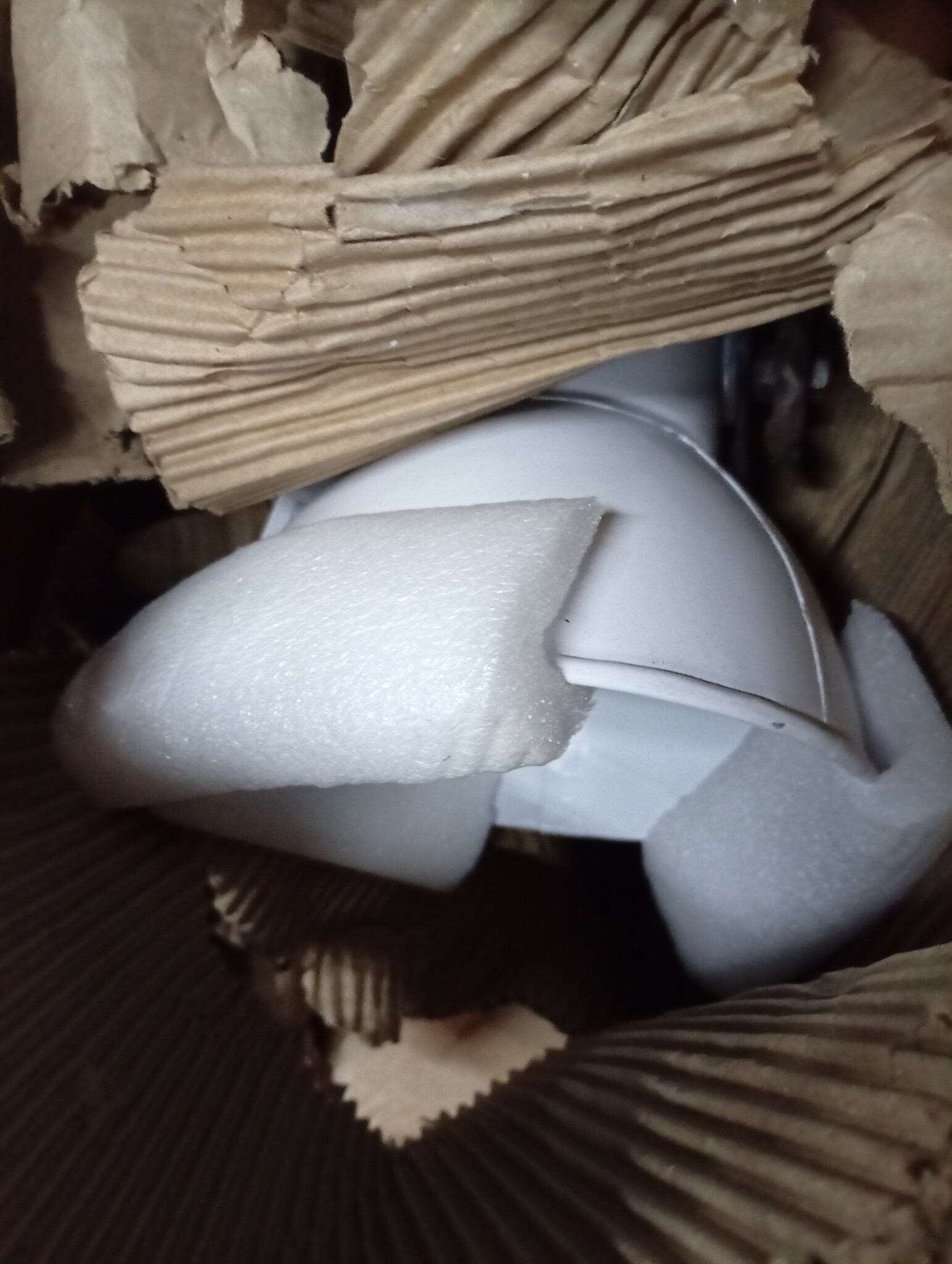 vidaXL Vloerlamp Wit 25W E27 - 55% Korting