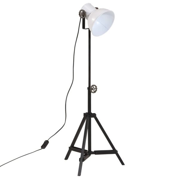 vidaXL Vloerlamp Wit 25W E27 - 55% Korting