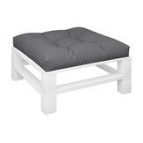 vidaXL Palletkussen Grijs - 80x80cm - 60% Korting!