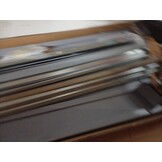 vidaXL Haardhoutschuur - 60% Korting! 163x83x154 cm Gegalvaniseerd Staal Grijs