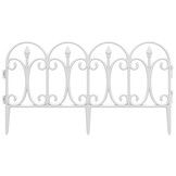 VidaXL Gazonranden Wit 10m - 35% Korting!