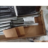 vidaXL Haardhoutrek met Regenhoes 151x40,5x110,5 cm | 55% Korting!