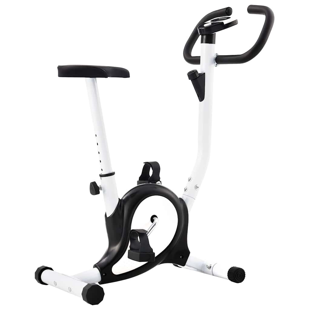 vidaXL Hometrainer met bandweerstand - Zwart | Nu 55% Korting!