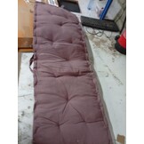 vidaXL Palletkussen Taupe (120x40x7 cm) Katoen - 55% Korting!