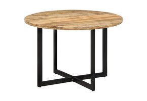 VidaXL Eettafel 110x75 cm Massief Mangohout - 30% Korting!
